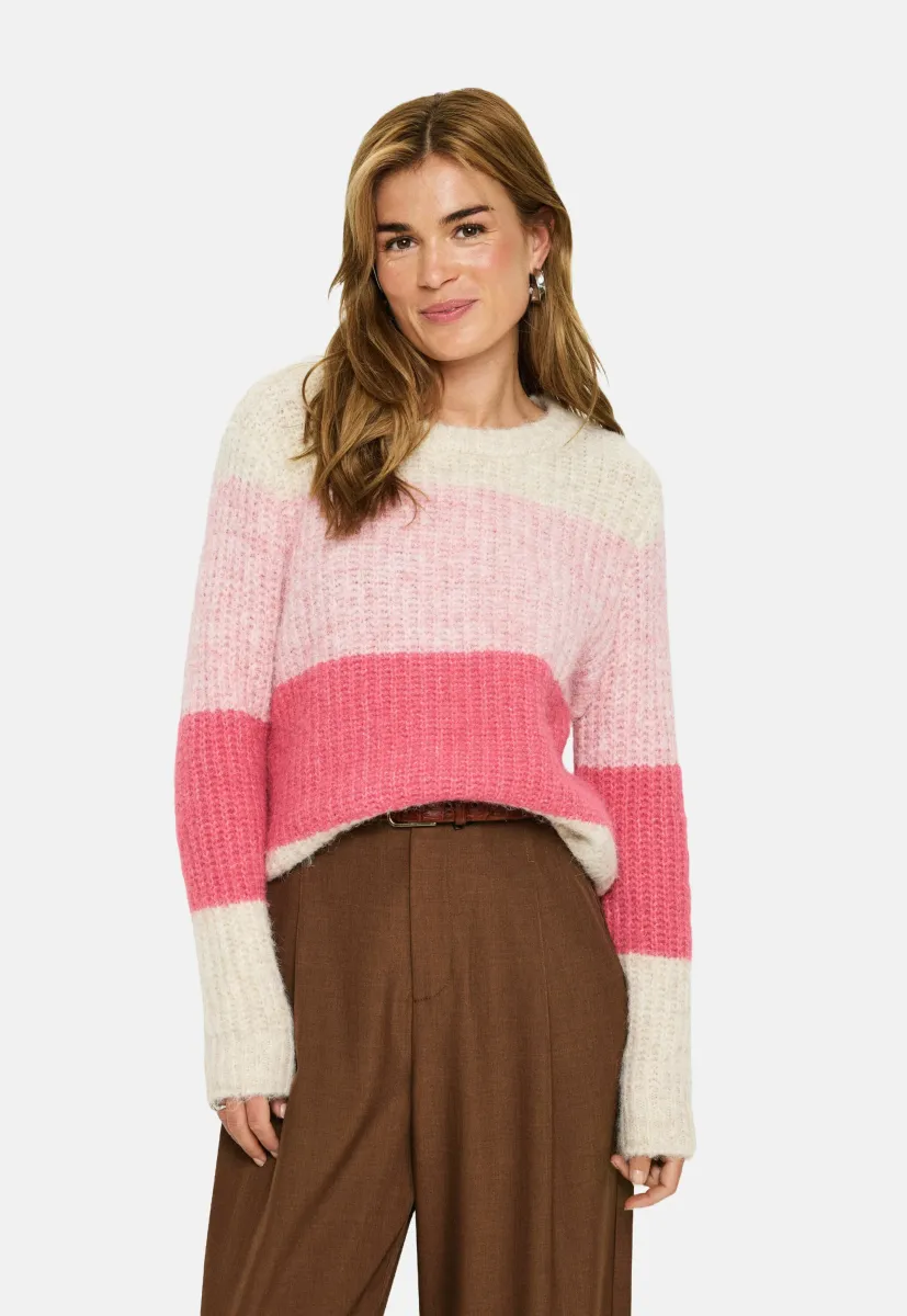 MANDYSZ  - Strickpullover - wild rose melange