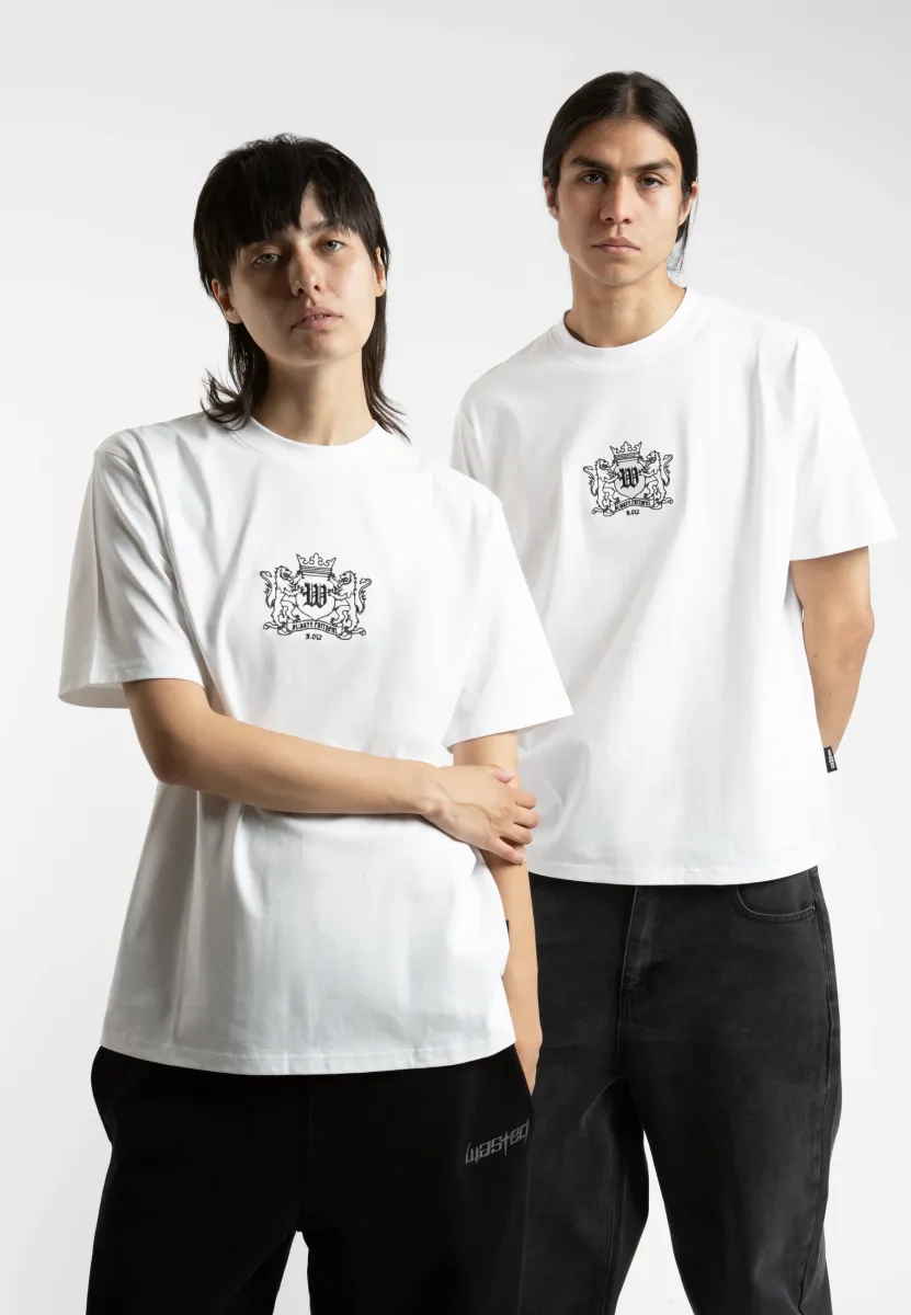MANE UNISEX - T-Shirt print - white