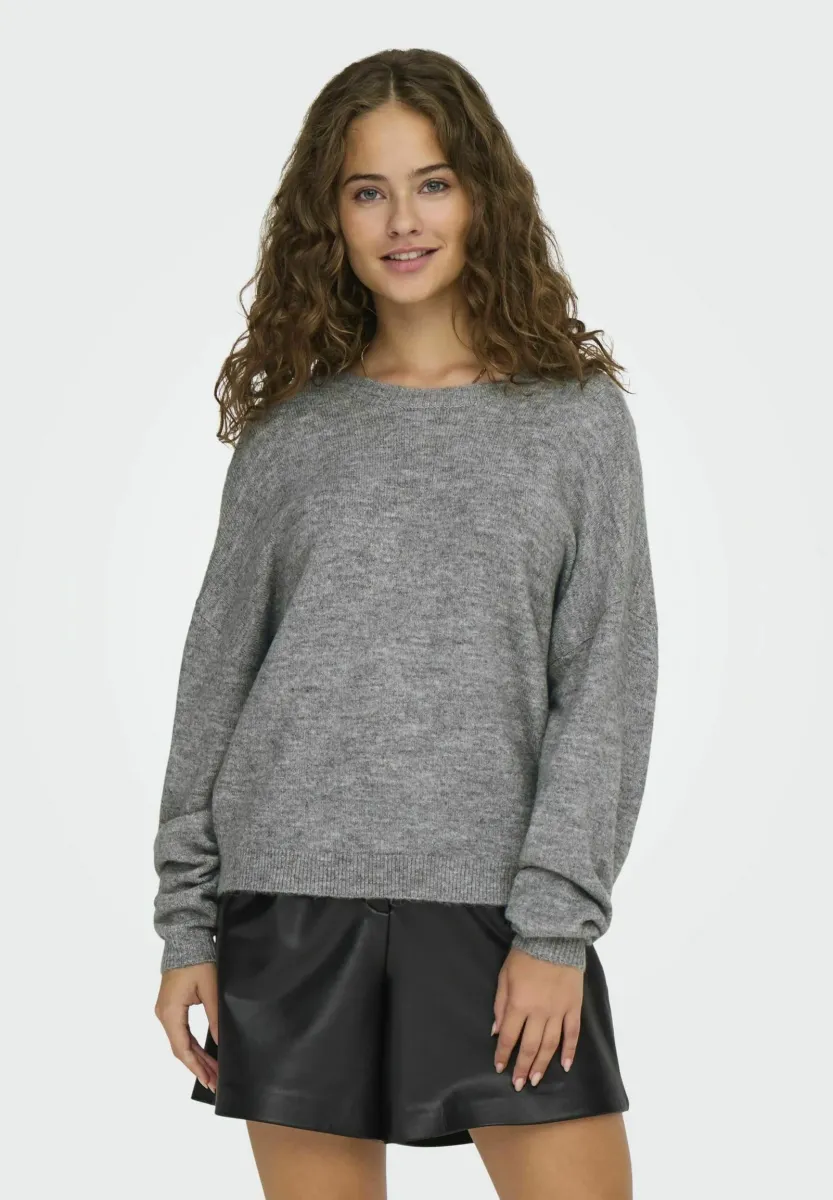MANIFESTA - Strickpullover - light grey melange