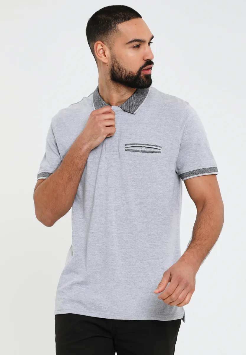 MANSFIELD - Poloshirt - grey marl