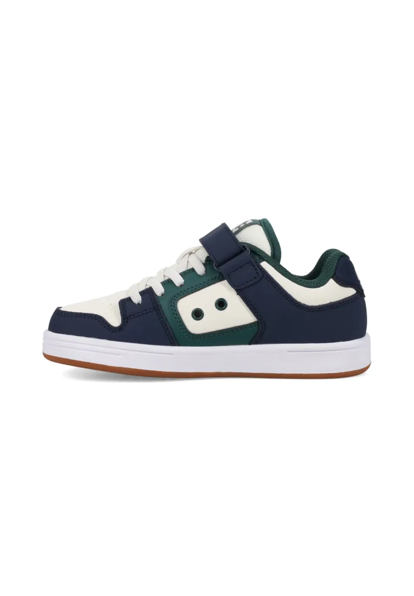 MANTECA - Sneaker low - navy/white/green