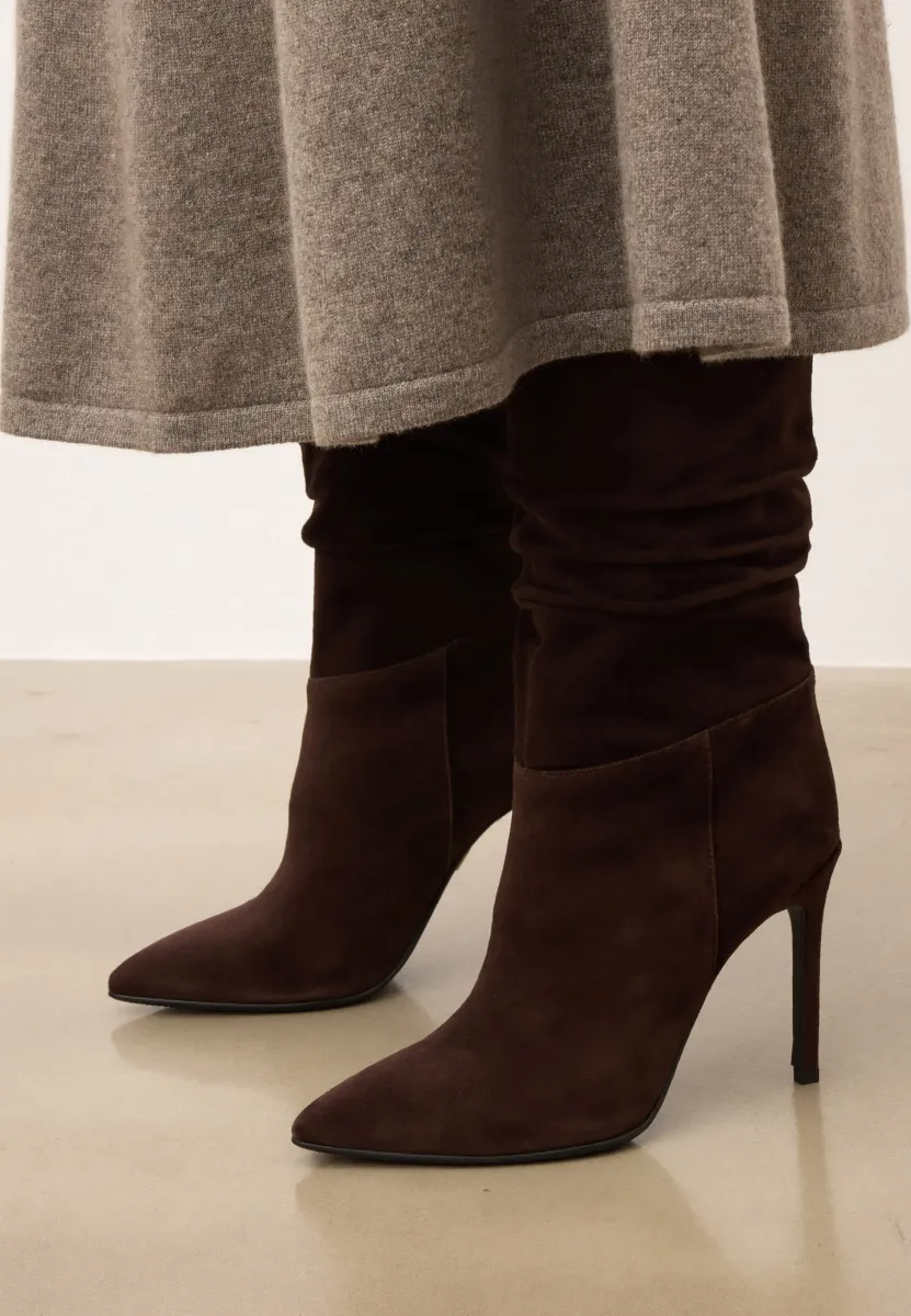 MARBELLA - High Heel Stiefel - brown