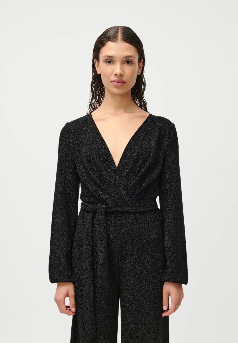 MARCELINA OVERALL - Jumpsuit - schwarz