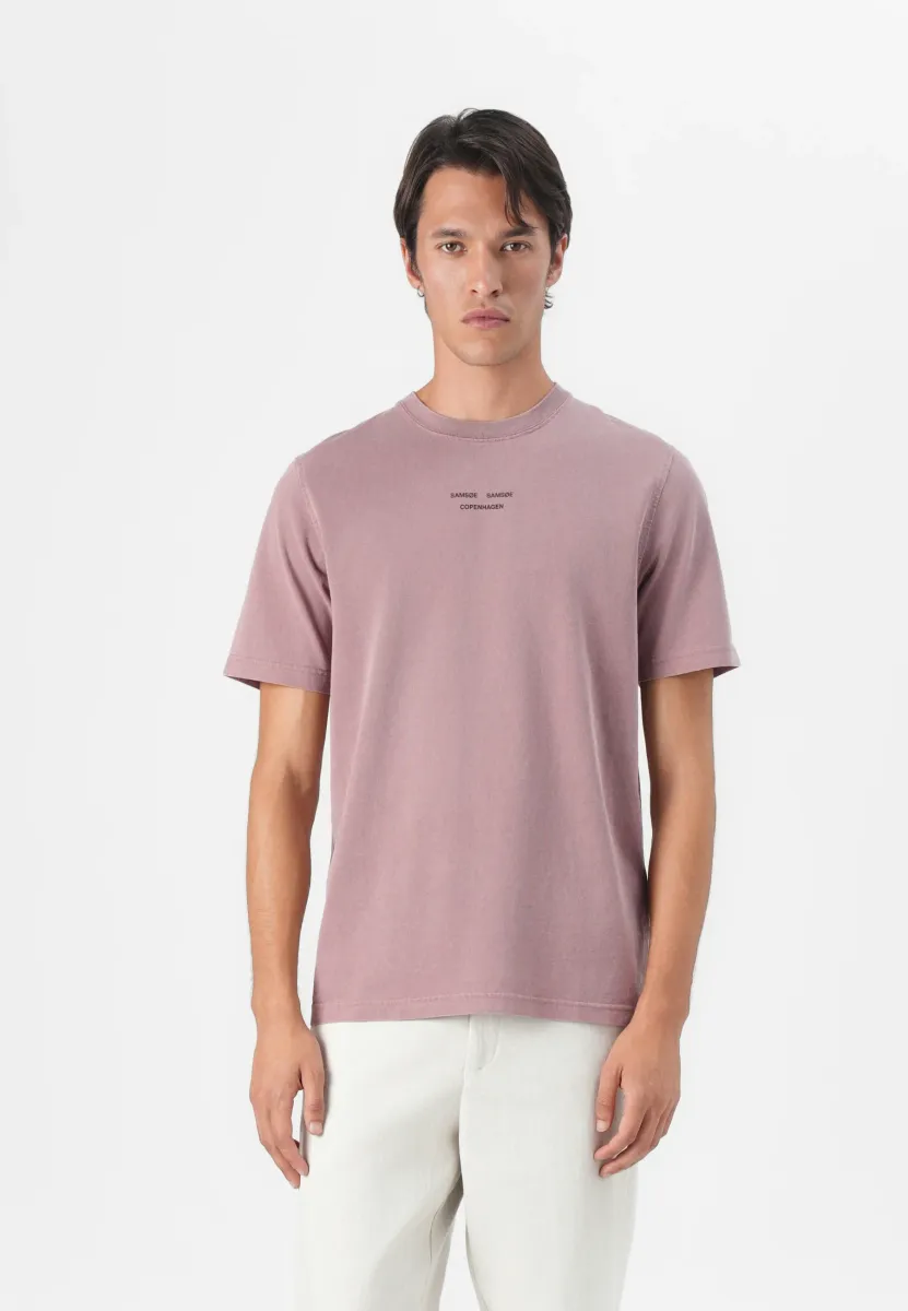 MARCUS - T-Shirt basic - grape shake