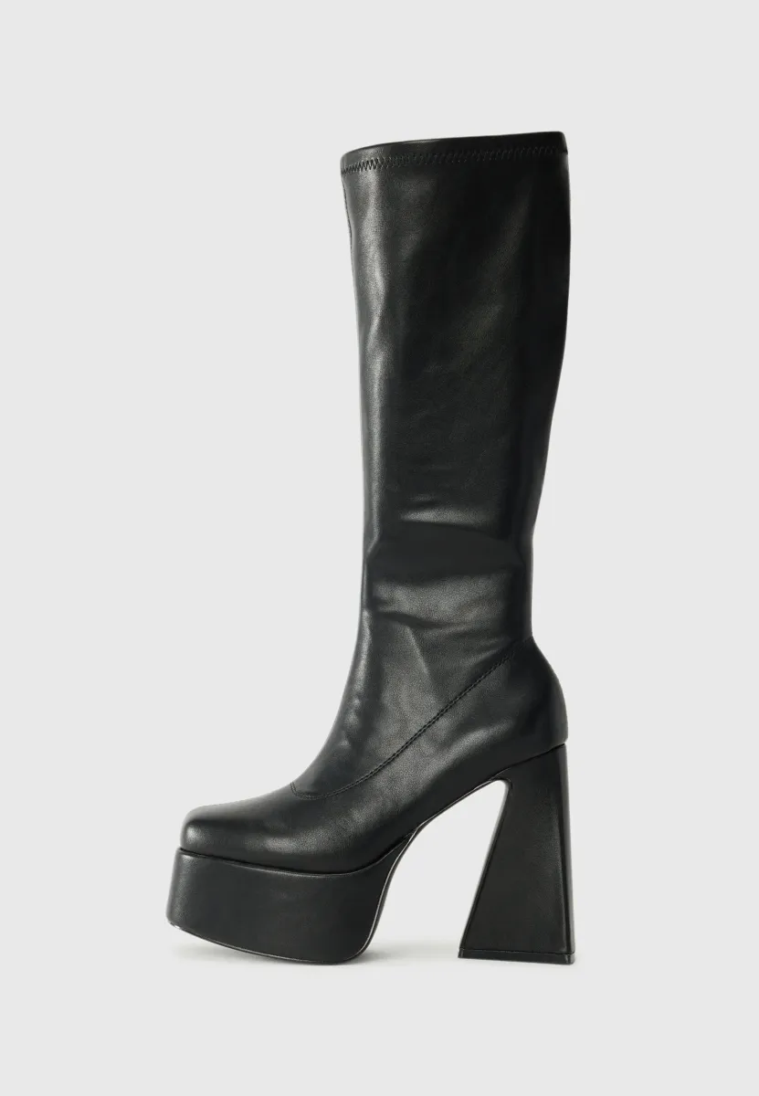 MARFA - High Heel Stiefel - black