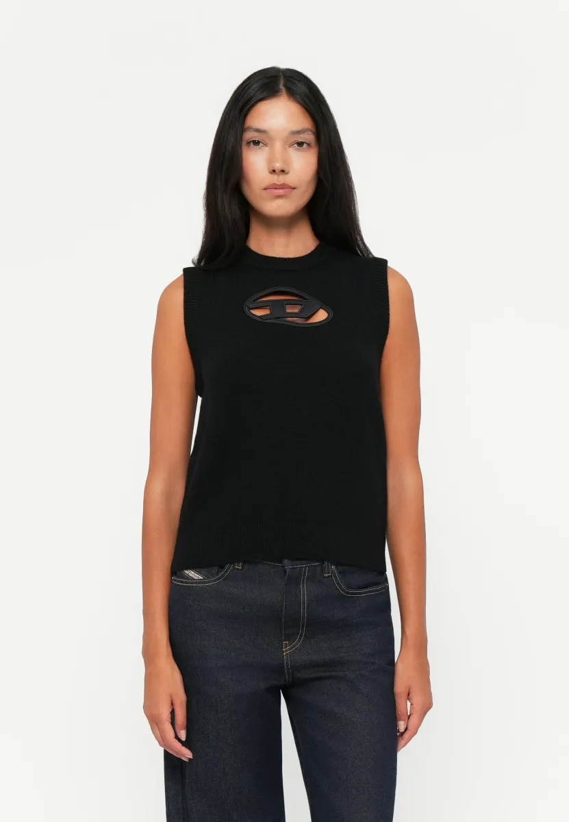 MARGARIN - Strickpullover - black