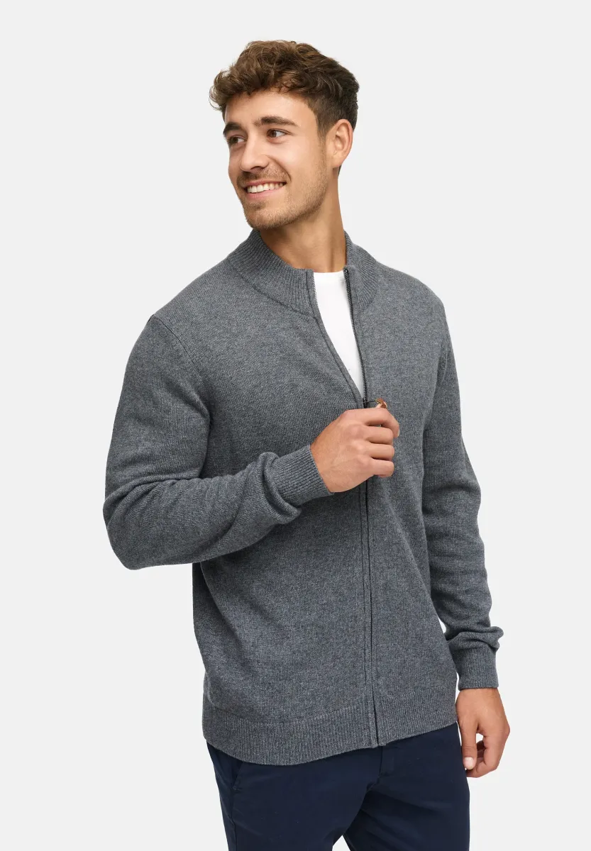 MARGOUS - Strickjacke - charcoal mix