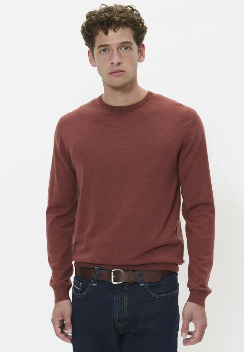 MARGRATE - Strickpullover - cowhide melange