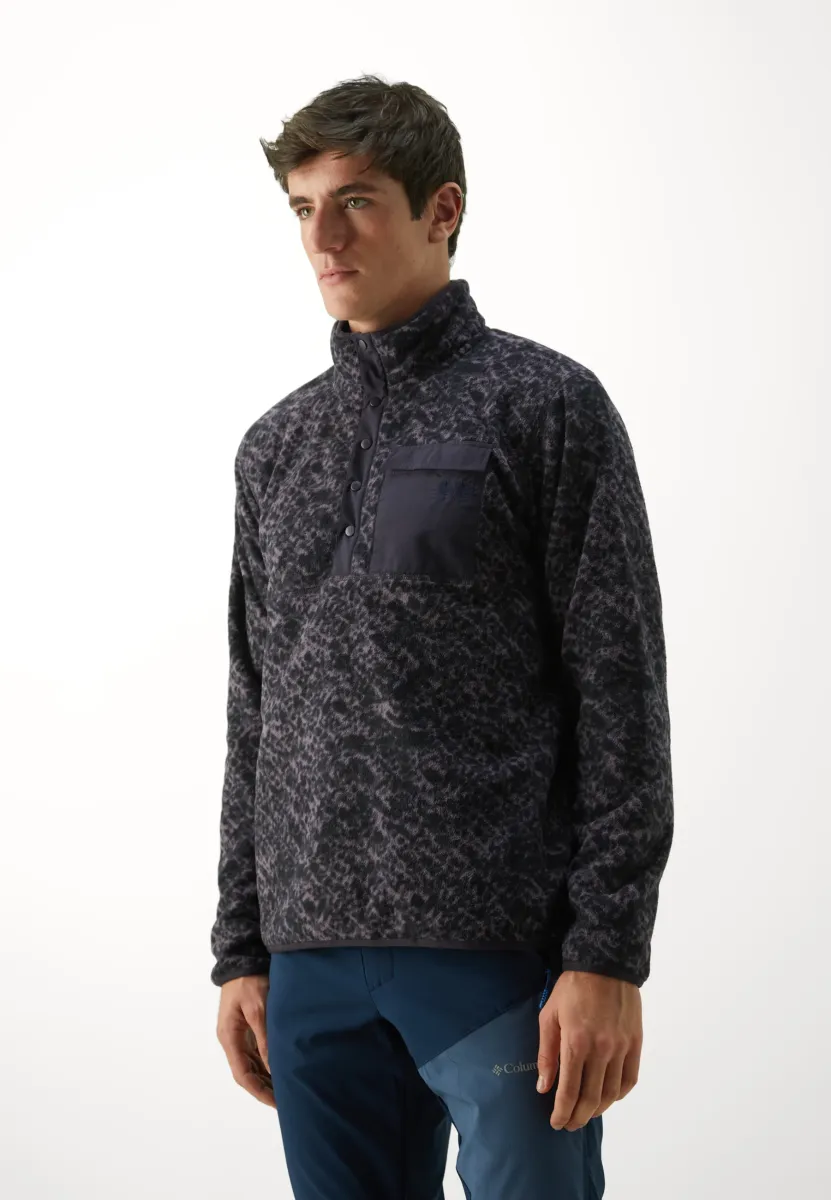 MARIDALEN PRINTED - Fleecepullover - black grape