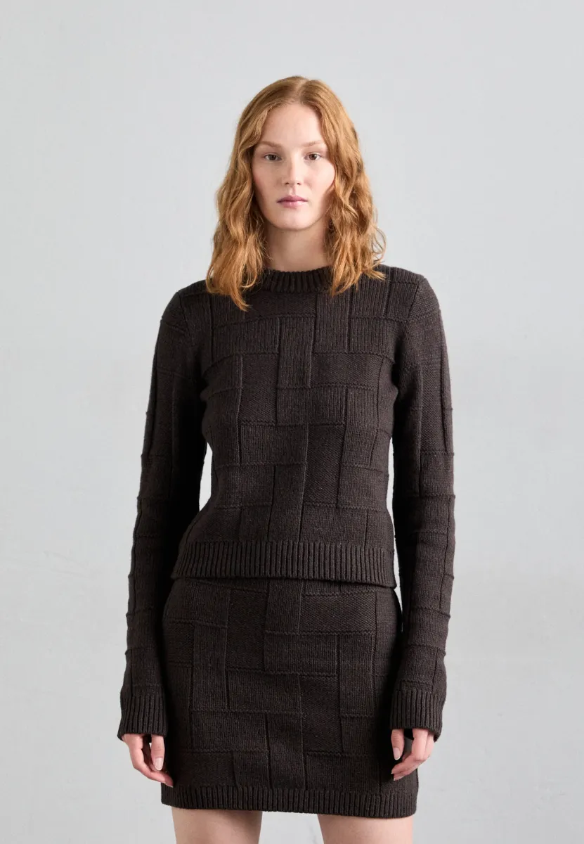 MARIE - Strickpullover - triumph steel
