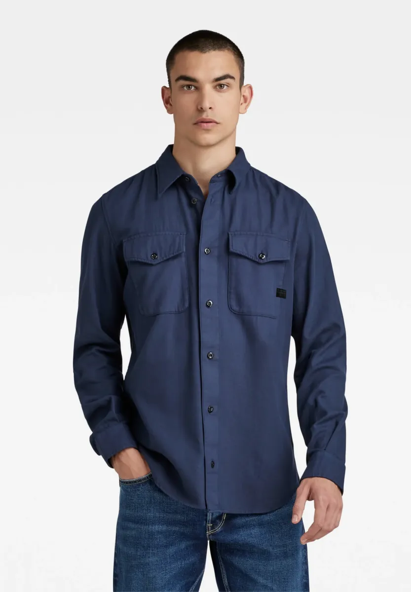 MARINE SLIM - Hemd - sartho blue gd
