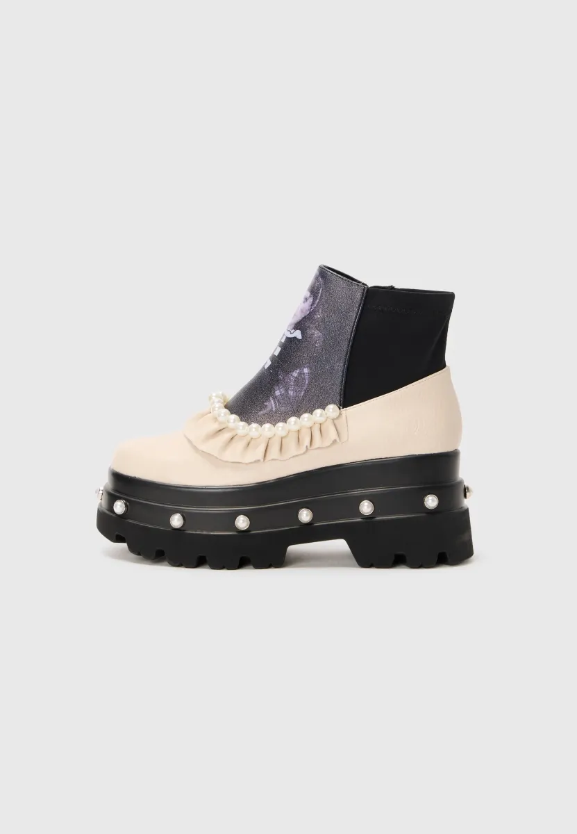 MARIONETTE REGENCY - Plateaustiefelette - cream