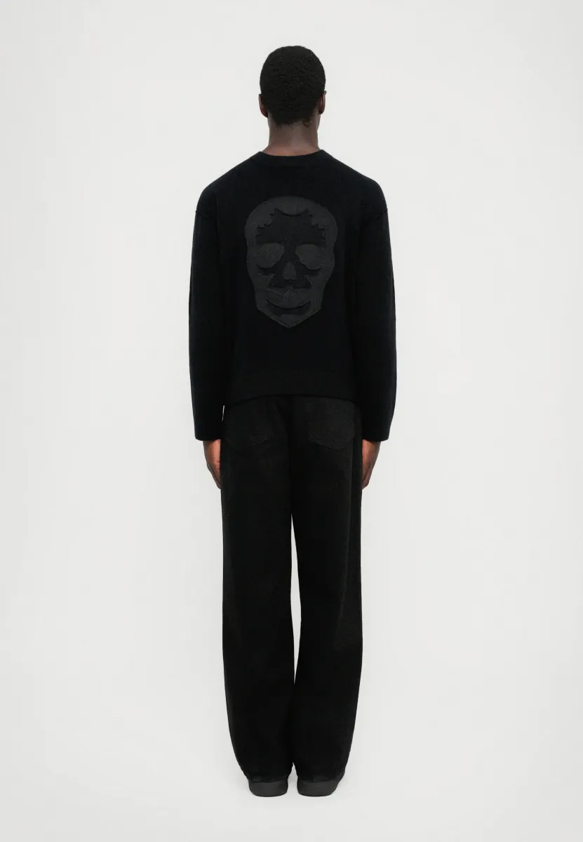 MARKO WESTERN - Strickpullover - noir