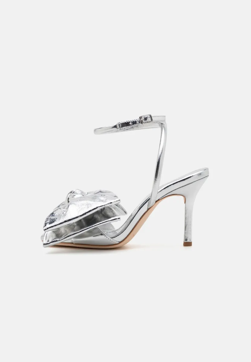 MARLENA - High Heel Sandalette - silver
