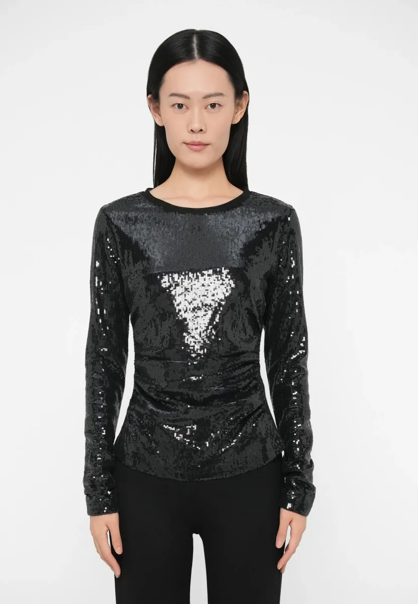 MARLENE  - Langarmshirt - black