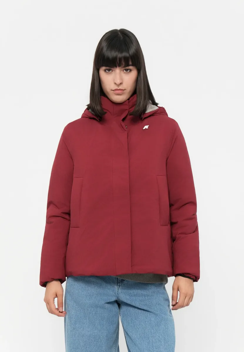MARLETTE SOFT TOUCH - Übergangsjacke - dark red/grey