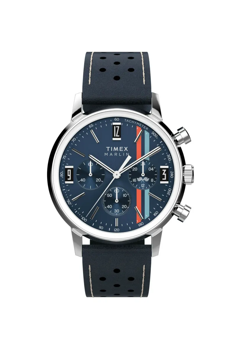 Marlin® Chronograph Stripes - Uhr - blue