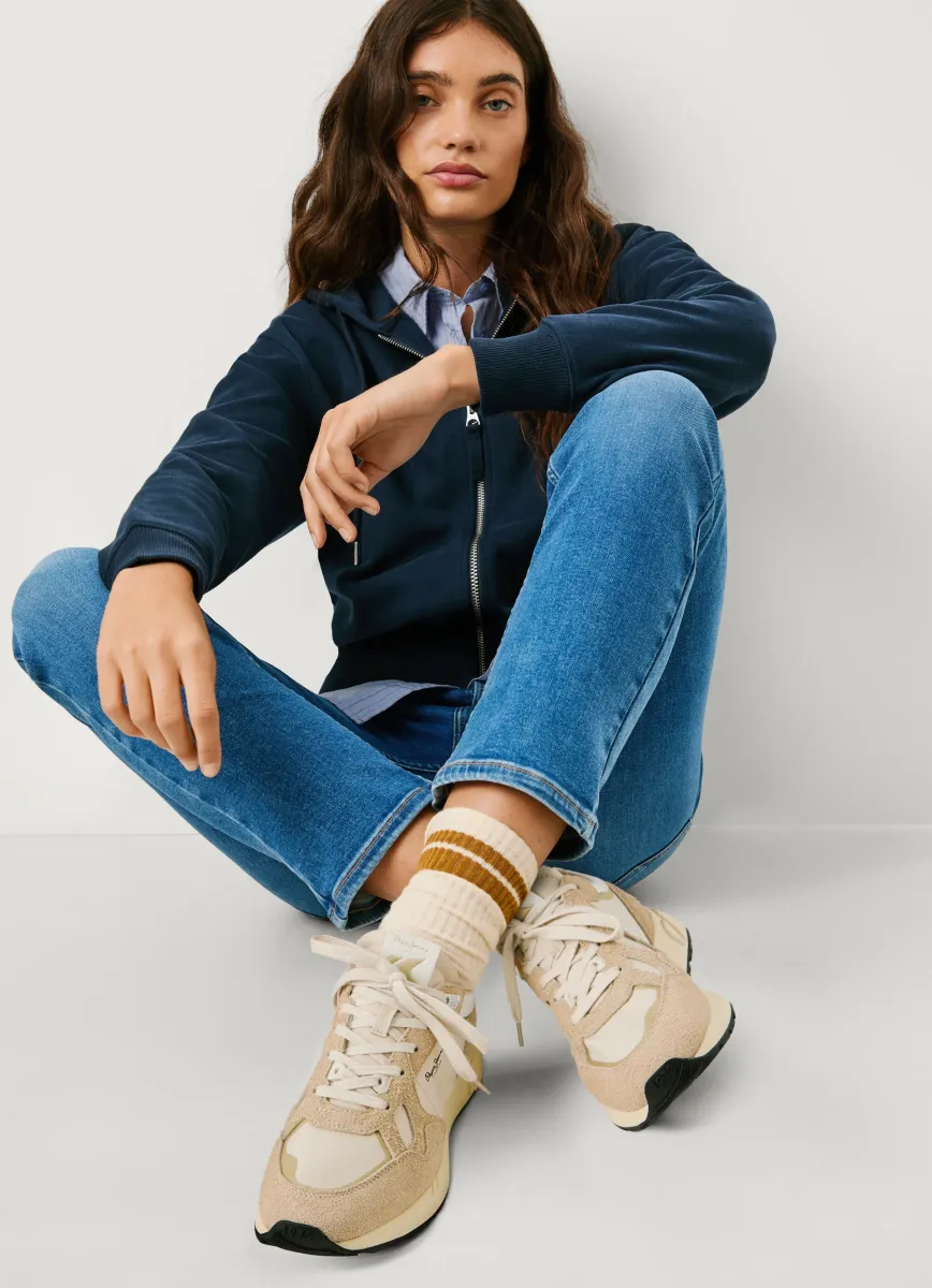 MARLON VIBE - Sneaker low - mousse white