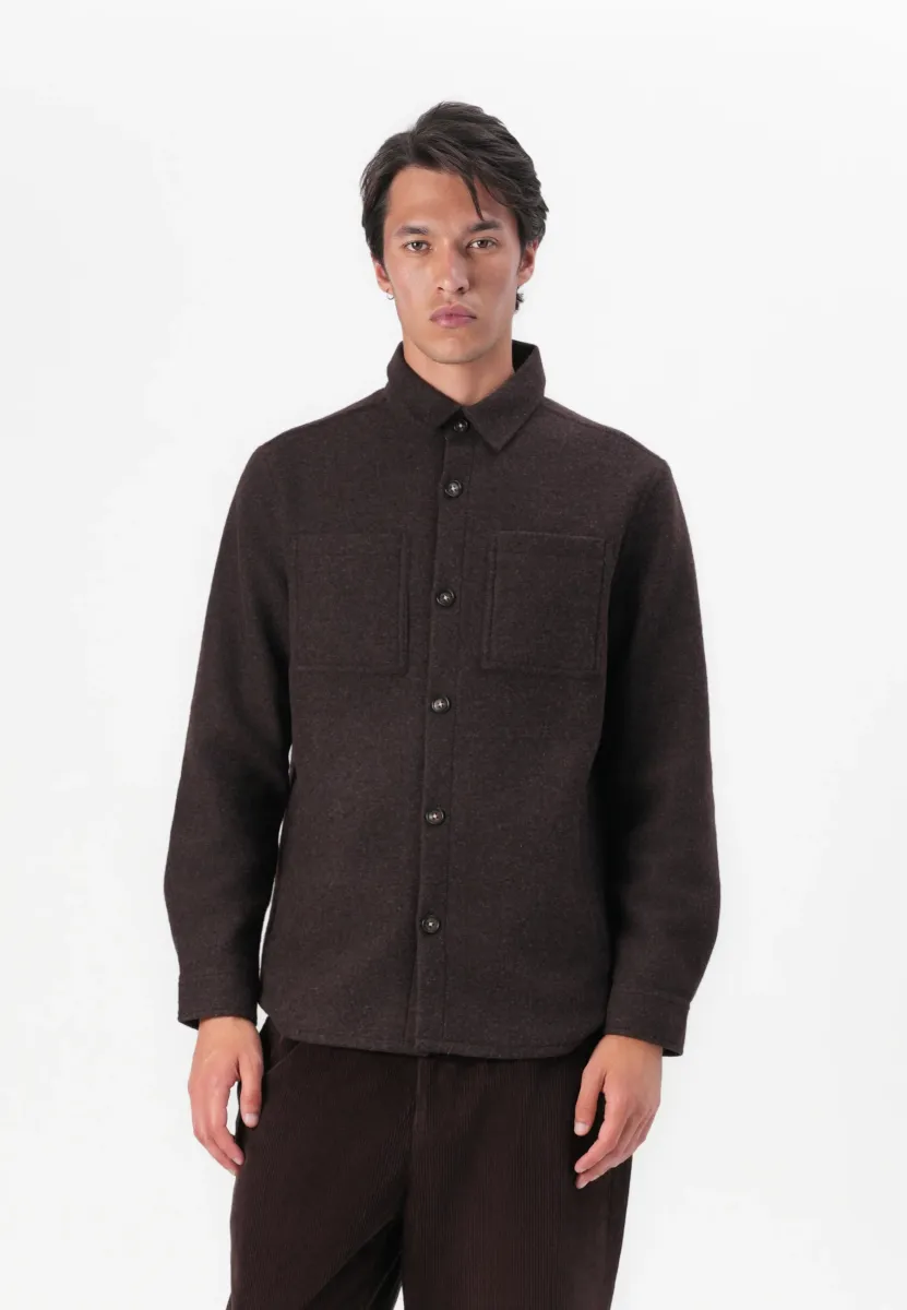 MARLOW TAILORED - Hemd - dark oak