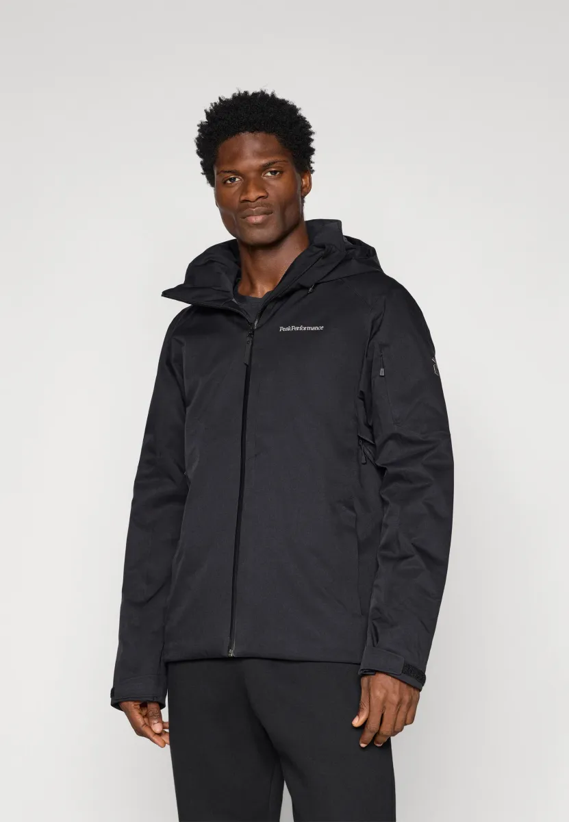 MAROON INSULATED JACKET - Skijacke - black