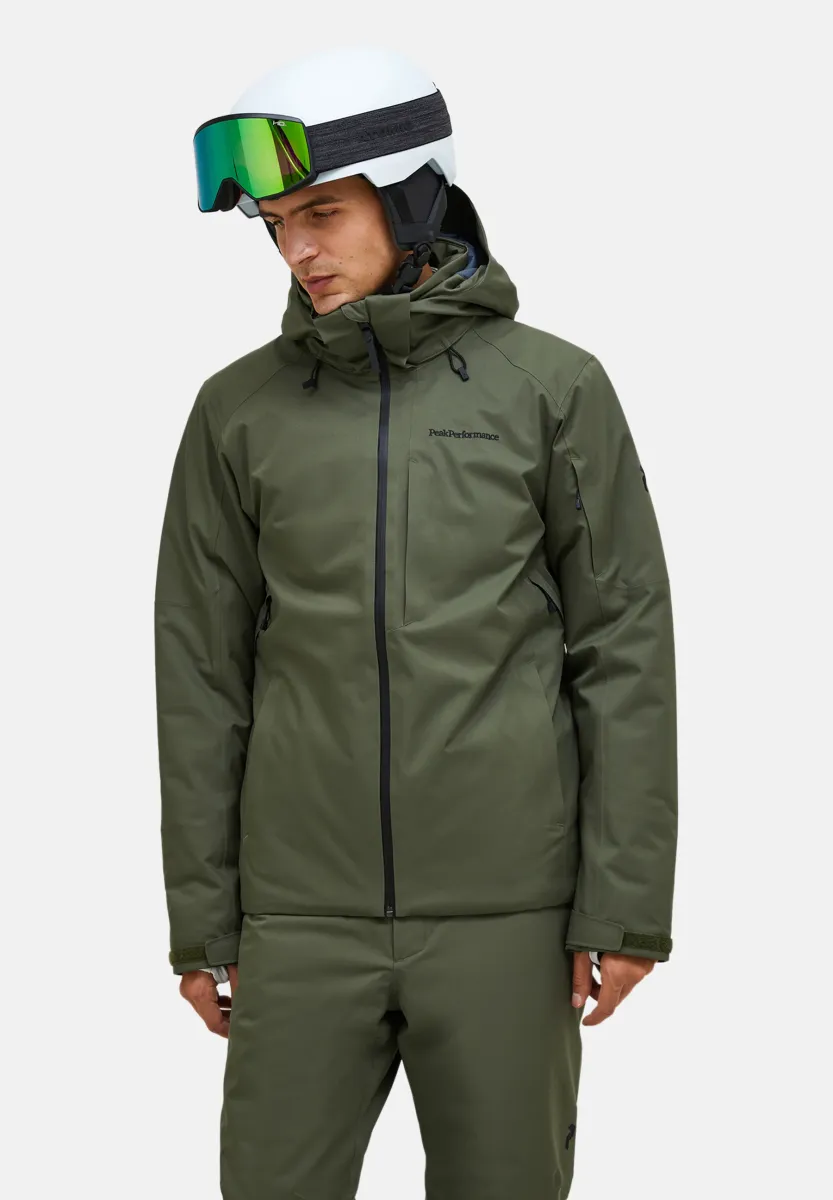 MAROON INSULATED JACKET - Skijacke - pine needle