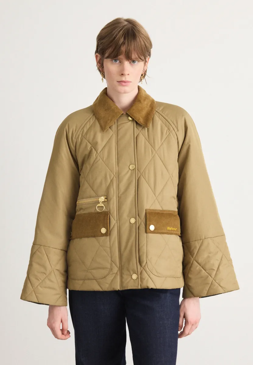 MARTHA QUILTED JACKET - Übergangsjacke - military brown