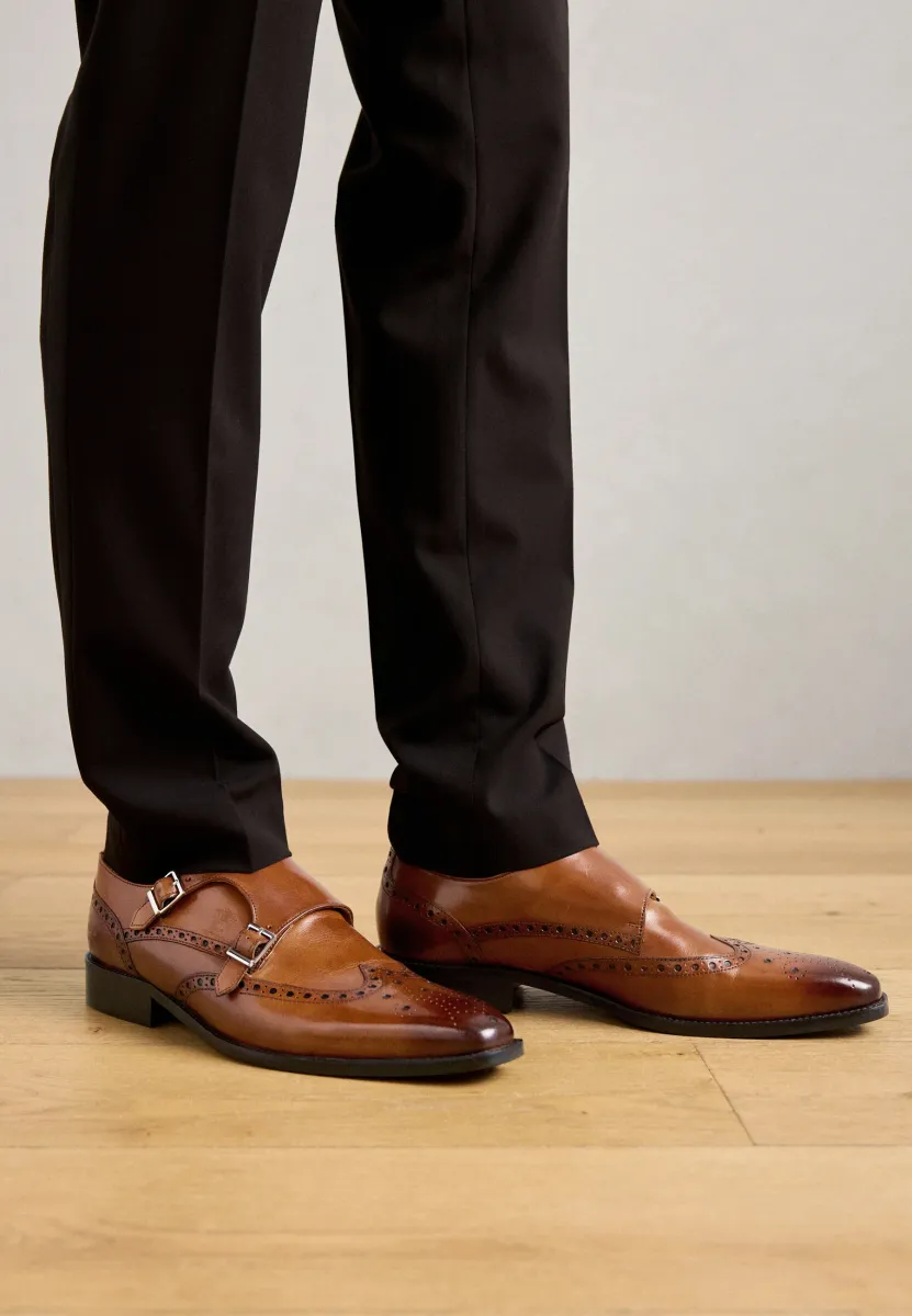 MARTIN 2 - Slipper - cognac