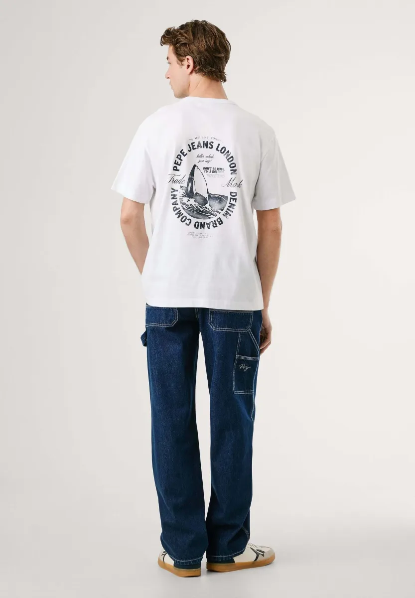 MARTIN TEE - T-Shirt print - white