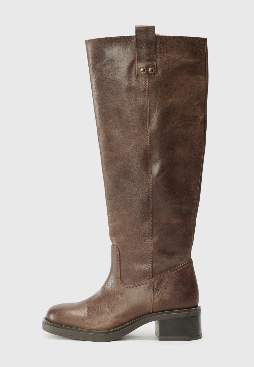 MARY - Plateaustiefel - brown