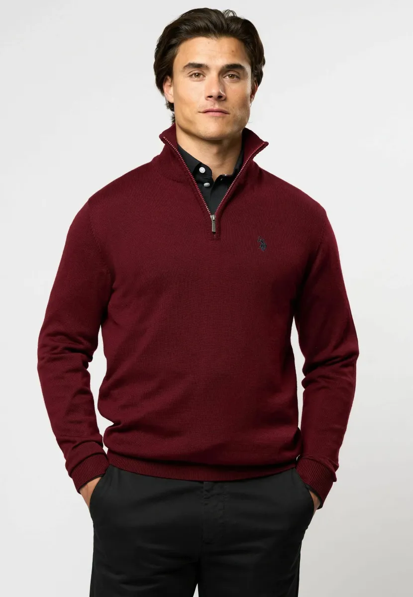 MASON - Strickpullover - tibetan red mélange