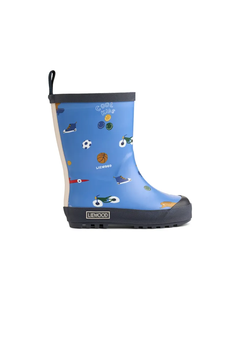 MASON THERMO RAINBOOT UNISEX - Gummistiefel - scribble / riverside