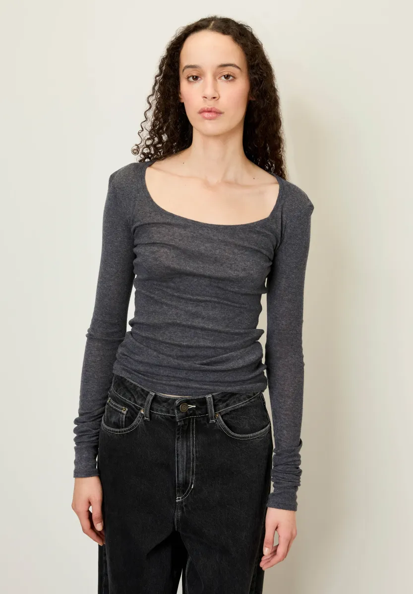 MASSACHUSETTS - Strickpullover - anthracite chine