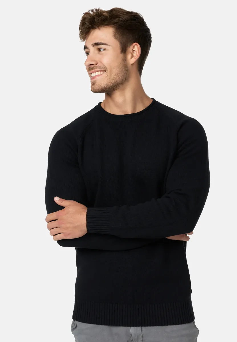 MASSUM - Strickpullover - black