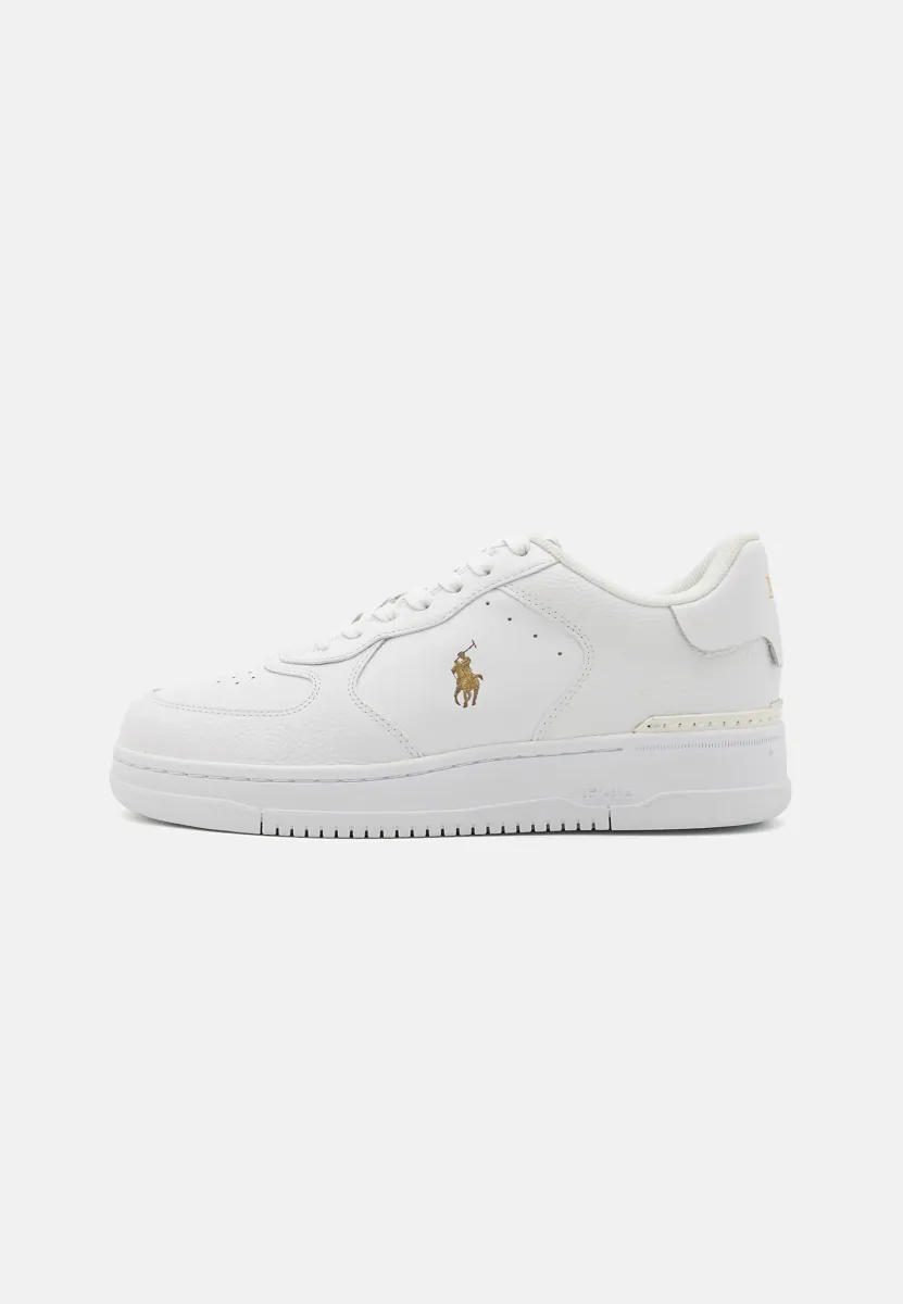 MASTERS LACE UNISEX - Sneaker low - white/gold