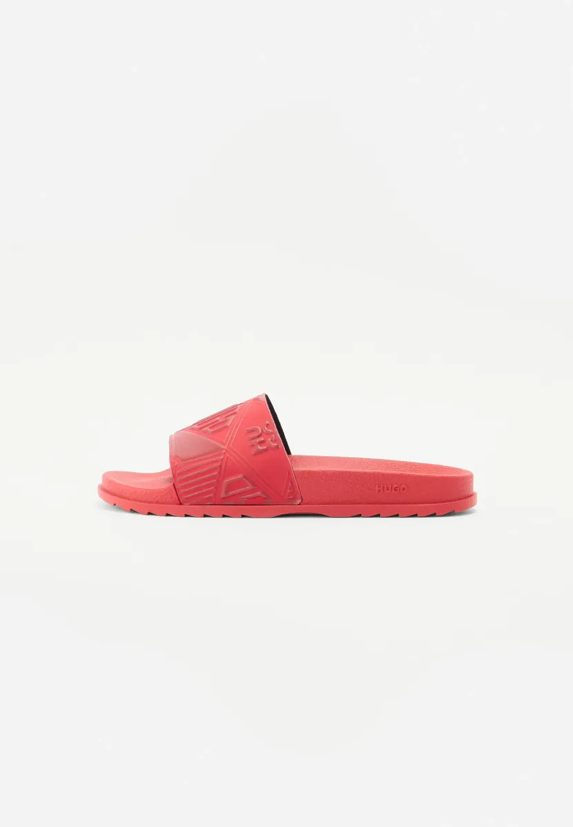 MATCH IT - Pantolette flach - medium red