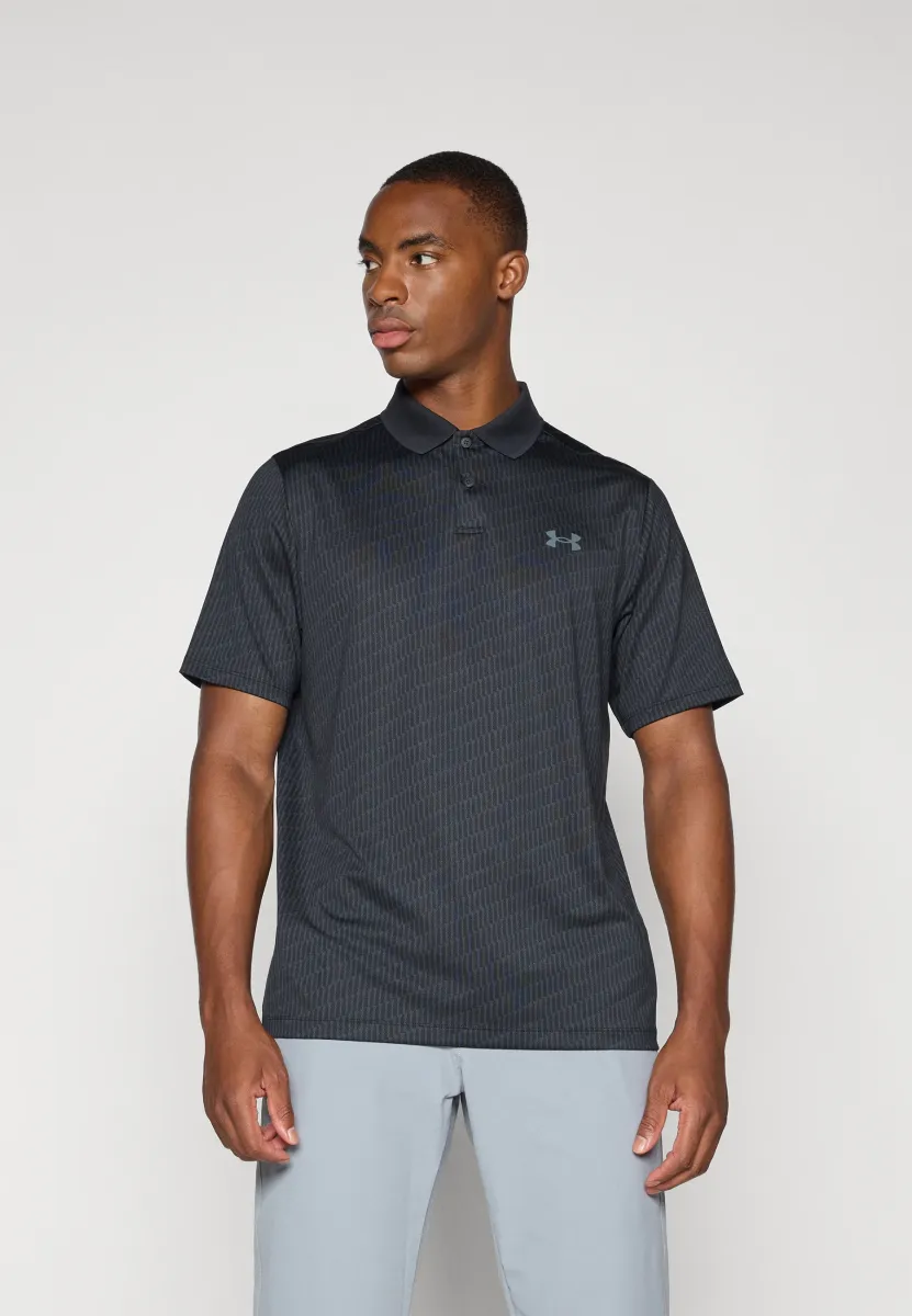 MATCHPLAY PRINTED - Poloshirt - black/anthracite/pitch gray