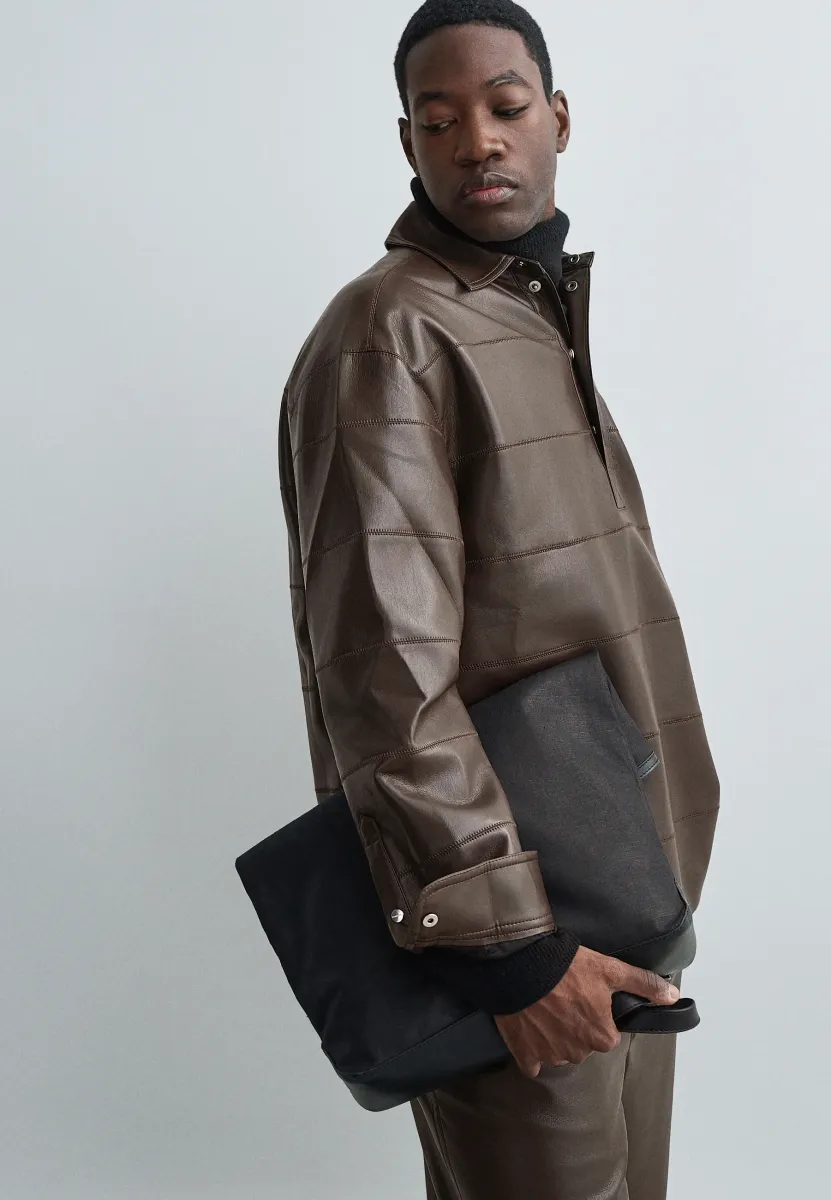 MATEO - Hemd - coffee ground