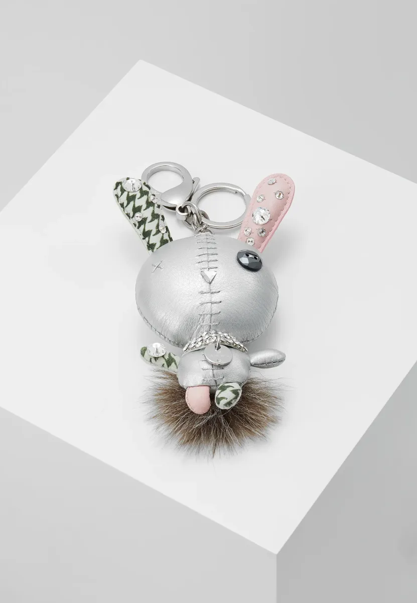 MATHILDE BAG CHARM - Schlüsselanhänger - grey