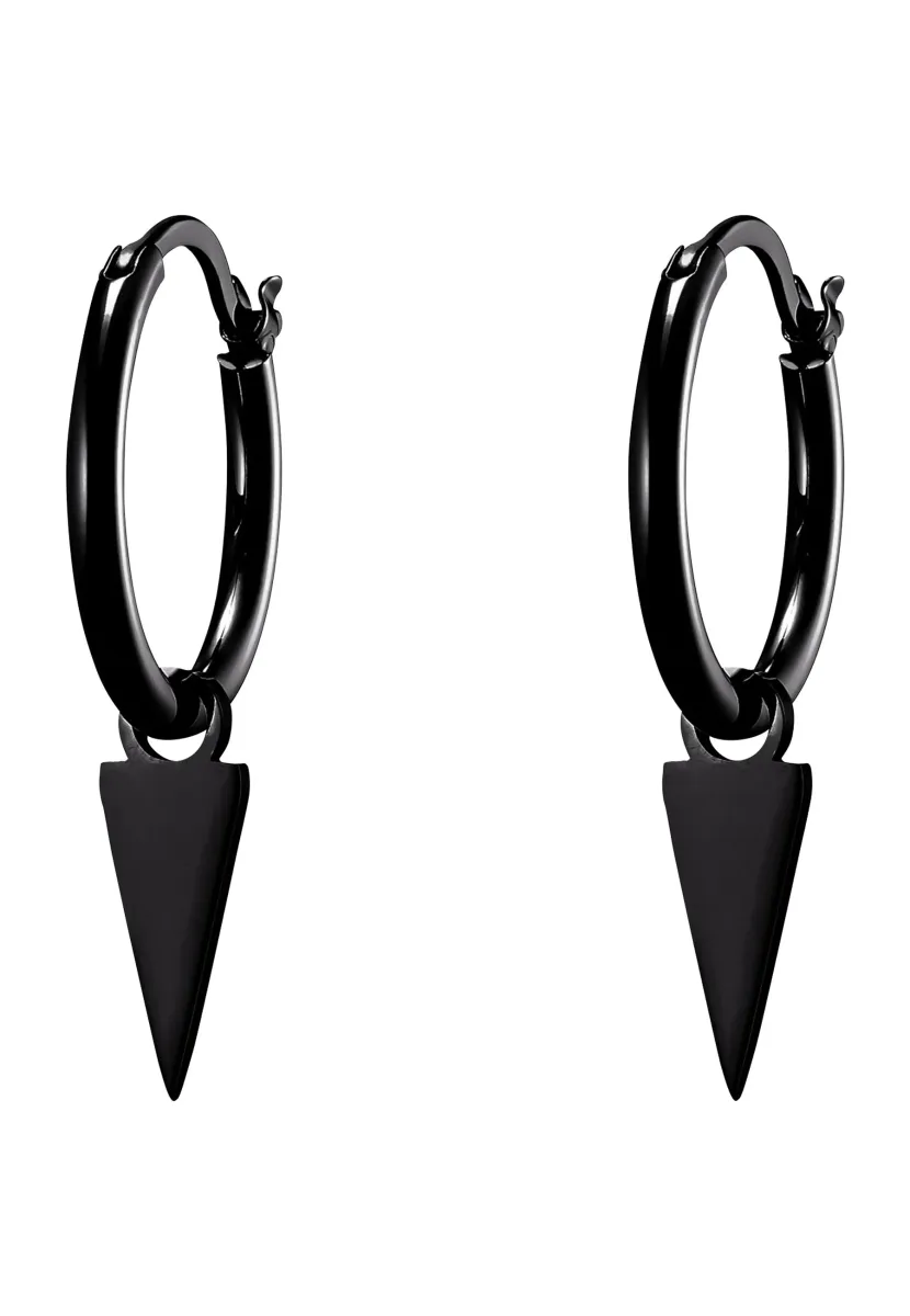 MATTEO - Ohrringe - schwarz