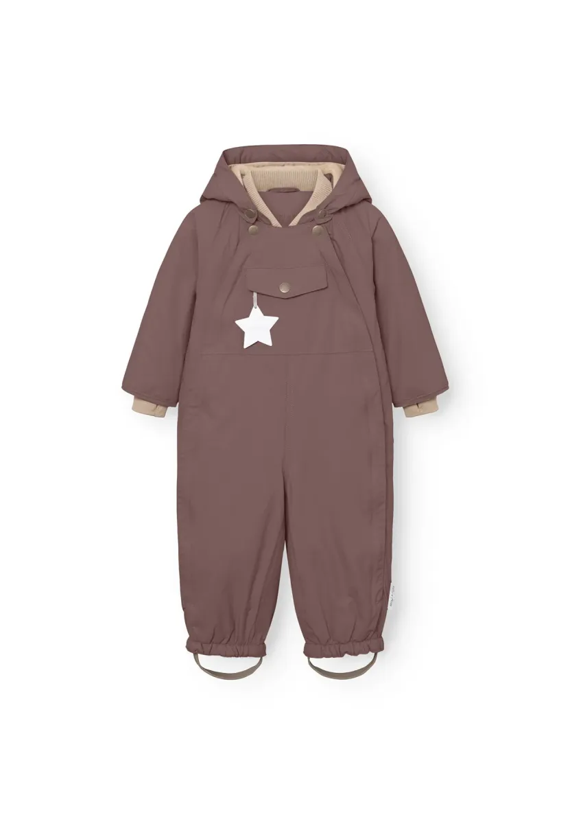 MATWISTI SNOWSUIT UNISEX - Schneeanzug - peppercorn plum