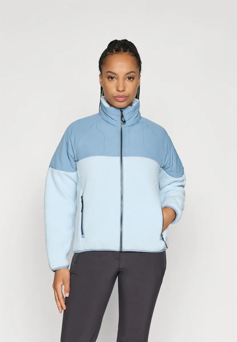MAUSTON - Fleecejacke - baby blue