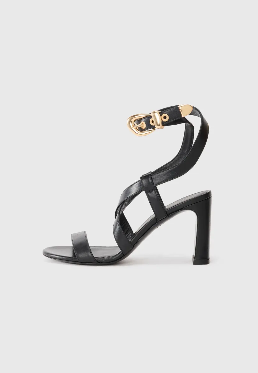 MAVEN - High Heel Sandalette - black