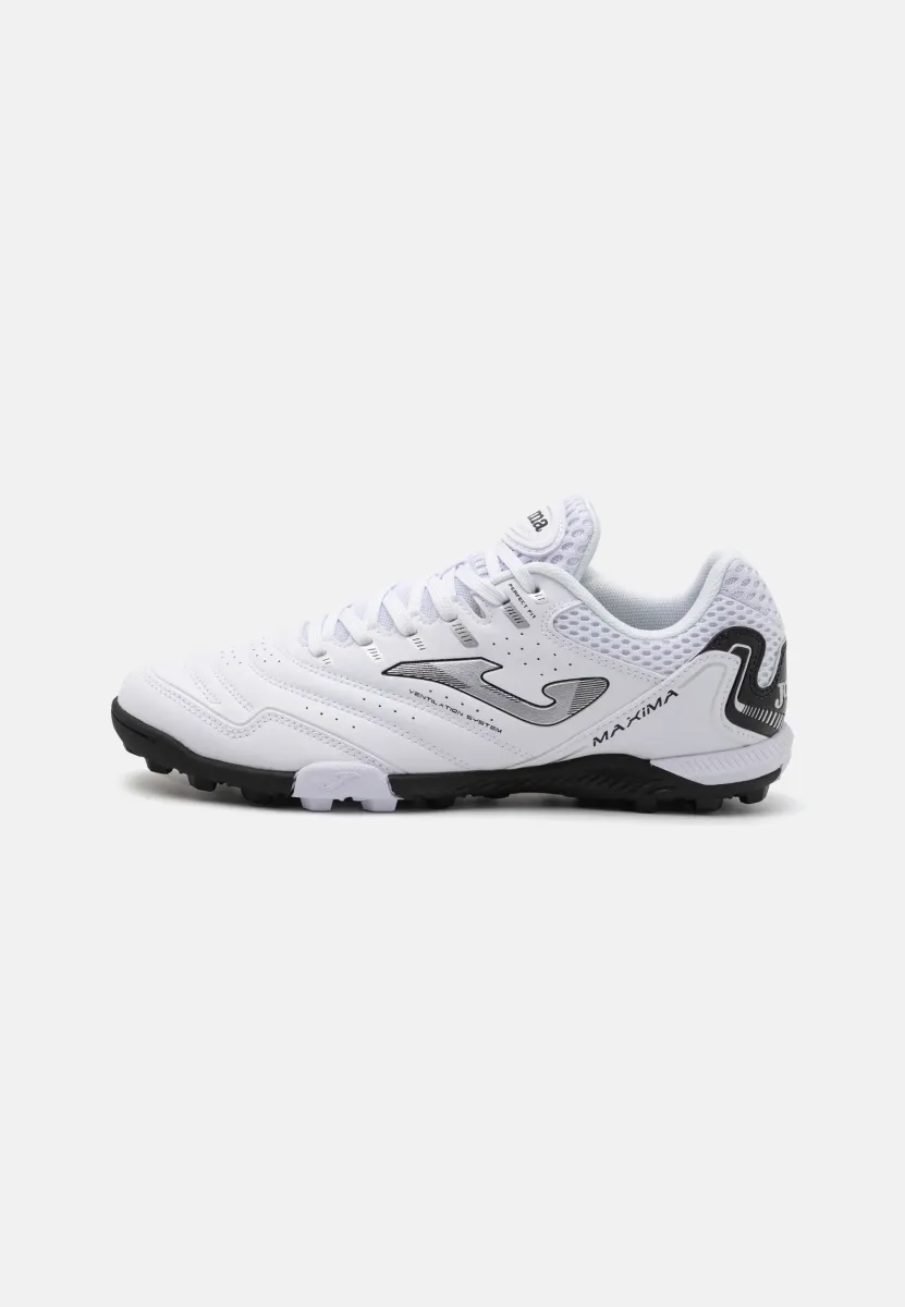 MAXIMA - Rasen-Fußballschuhe - white