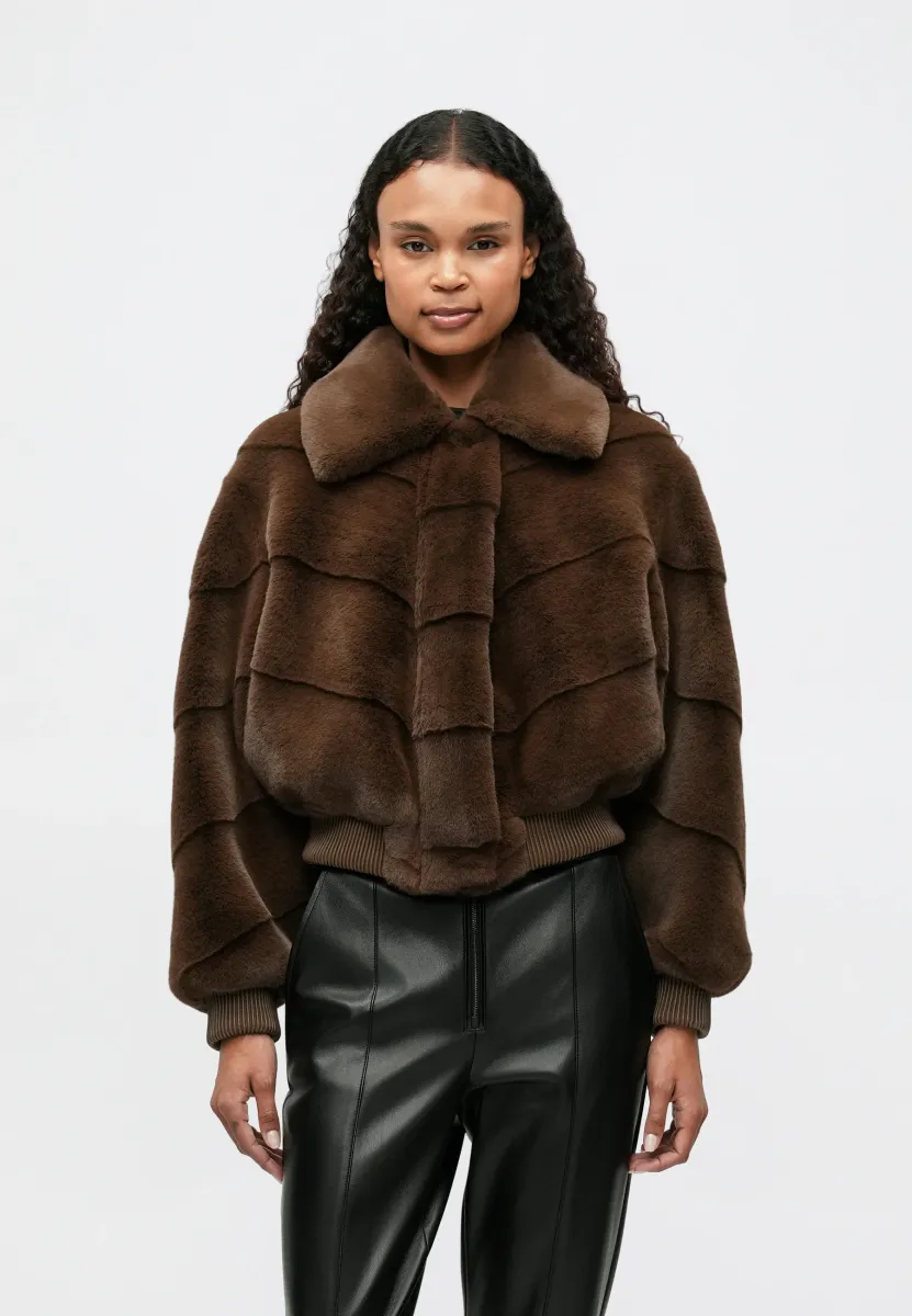 MAYA JACKET - Winterjacke - chocolate brownie