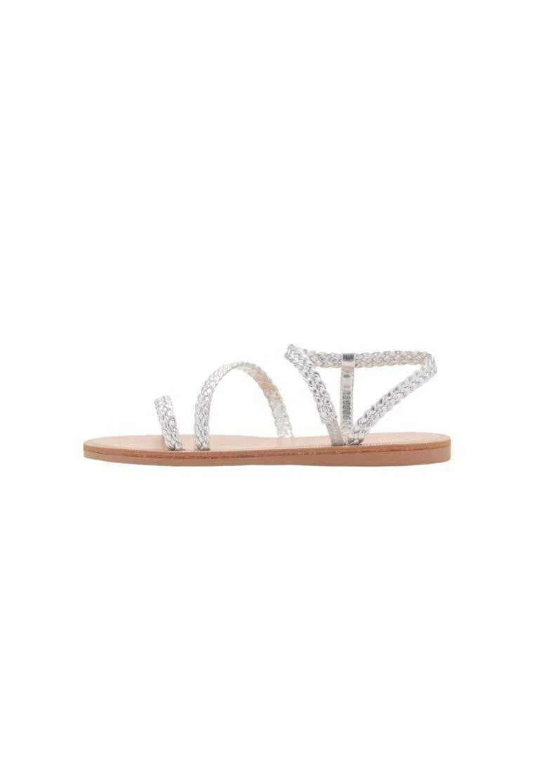 MAYA - Riemensandalette - silver-coloured
