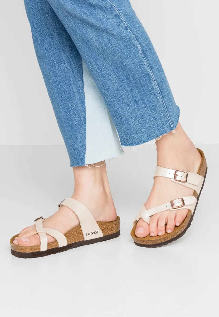 MAYARI BF GRACEFUL PEARL WHITEN - REGULAR - Riemensandalette - pearl white