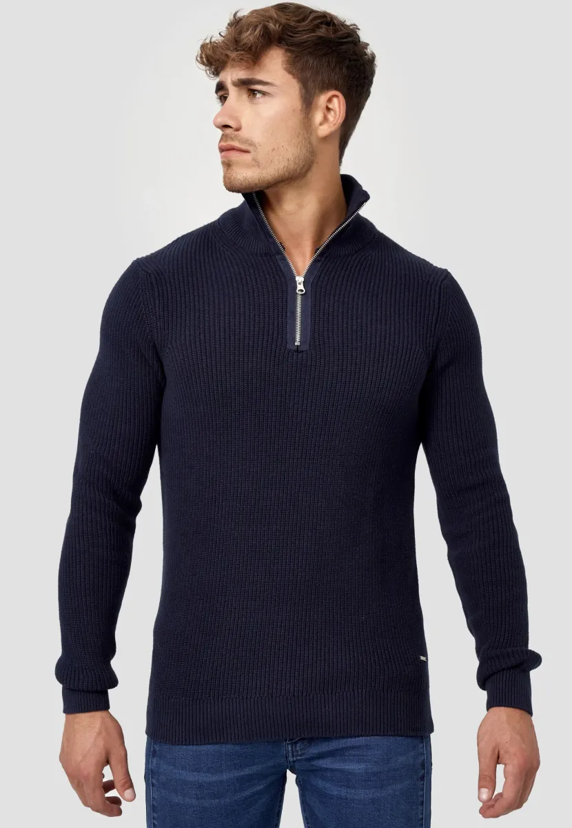 MAYER - Strickpullover - navy