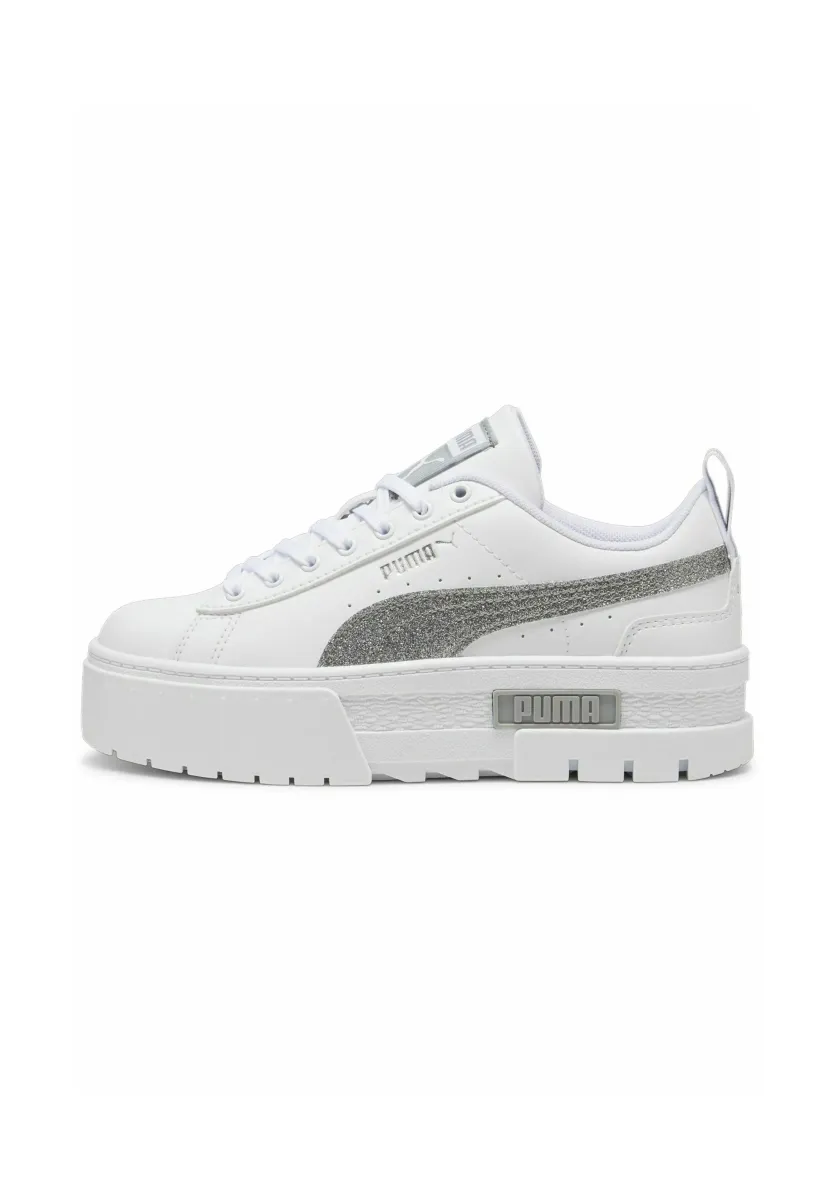 MAYZE GLITTER - Sneaker low - white silver