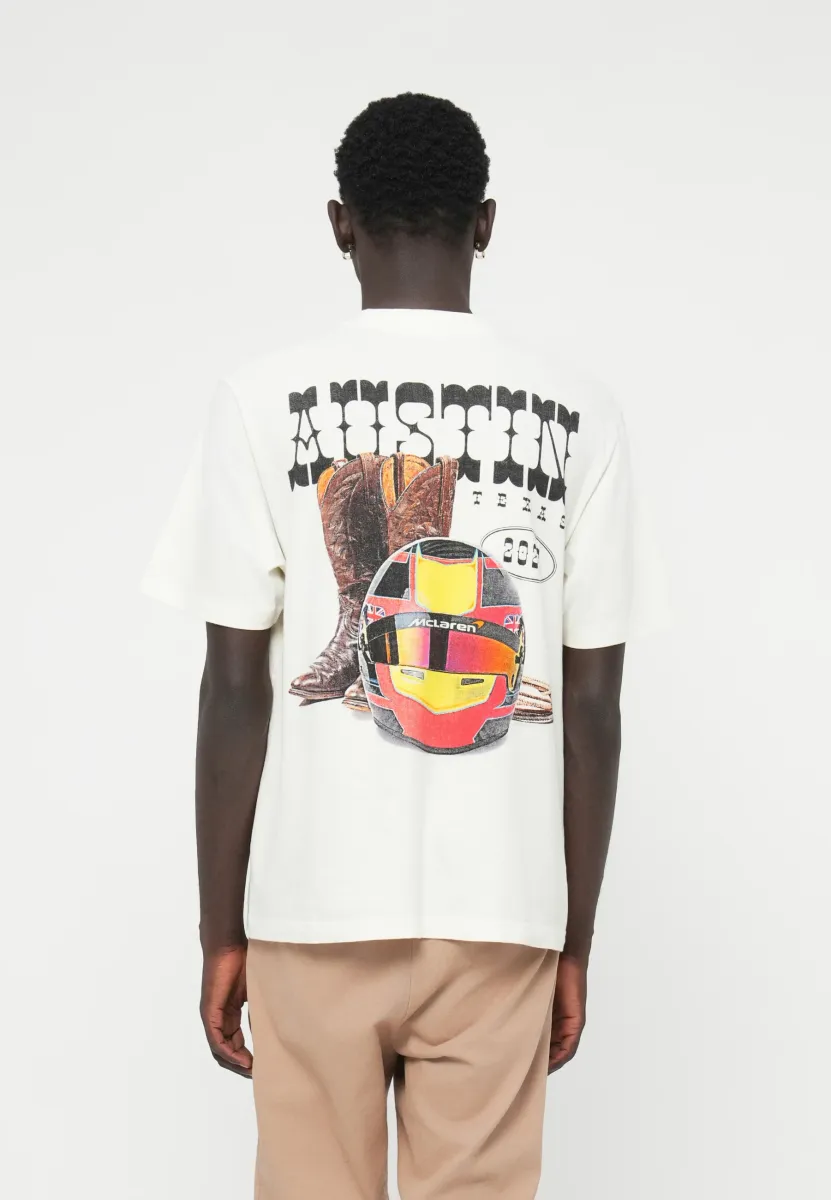 MCLAREN AUSTIN CAPSULE - T-Shirt print - white