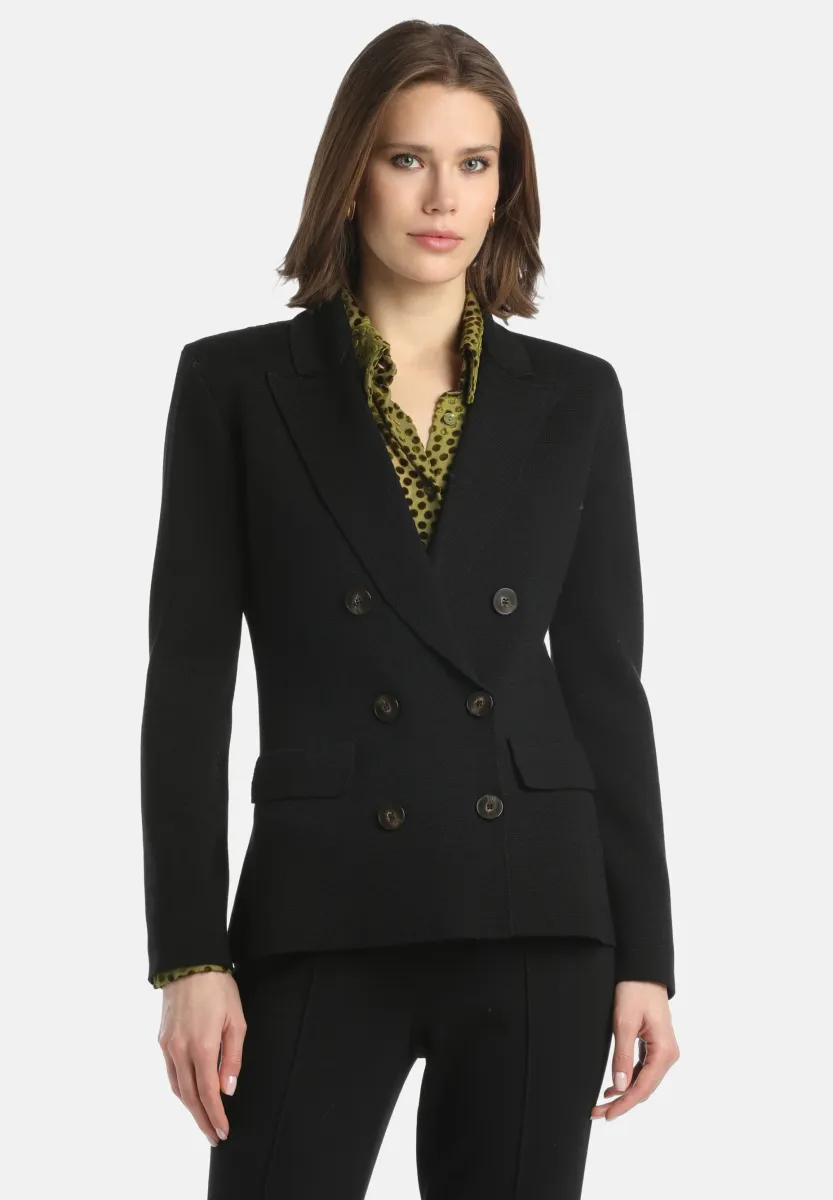 MEDAGLIONE - Blazer - nero